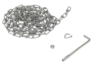 DOUBLE LOOP COIL CHAIN W/HANGER 15 FT